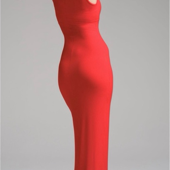 soft lounge lace tank dress cherry skimd - Picture 5 of 7